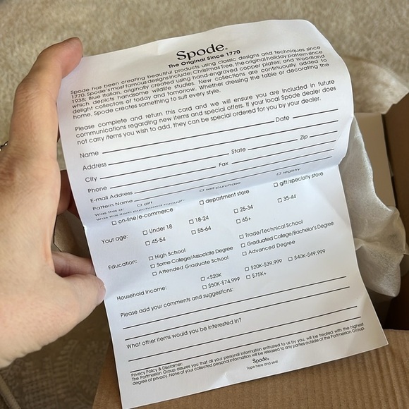 Brand New Spode Set of 4 Wine Glasses Christmas Tree 13 oz Festive Glassware - Picture 13 of 13